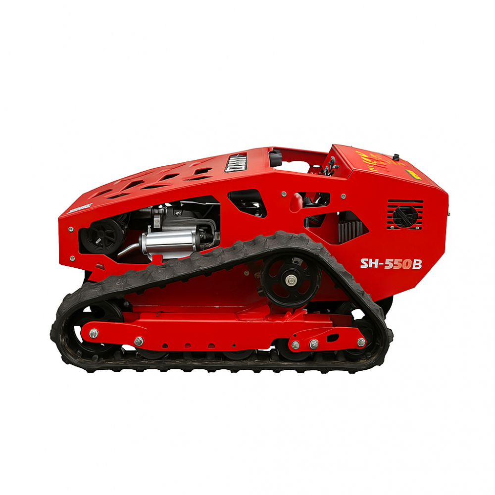 Robot de Tuns Iarbă Profesional SAAO SH-550B – Tăiere Automată, Motor Loncin 9CP, Lățime 550mm, Pantă Max. 45° [2]