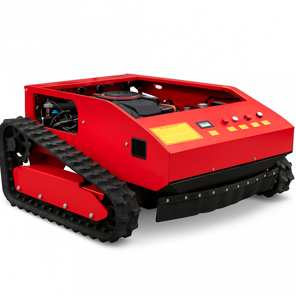 Robot de Tuns Iarbă SAAO SH-1000L – 22CP, Telecomandă 680m, Șenile, Pante 45°, Tăiere Vegetație Densă [4]