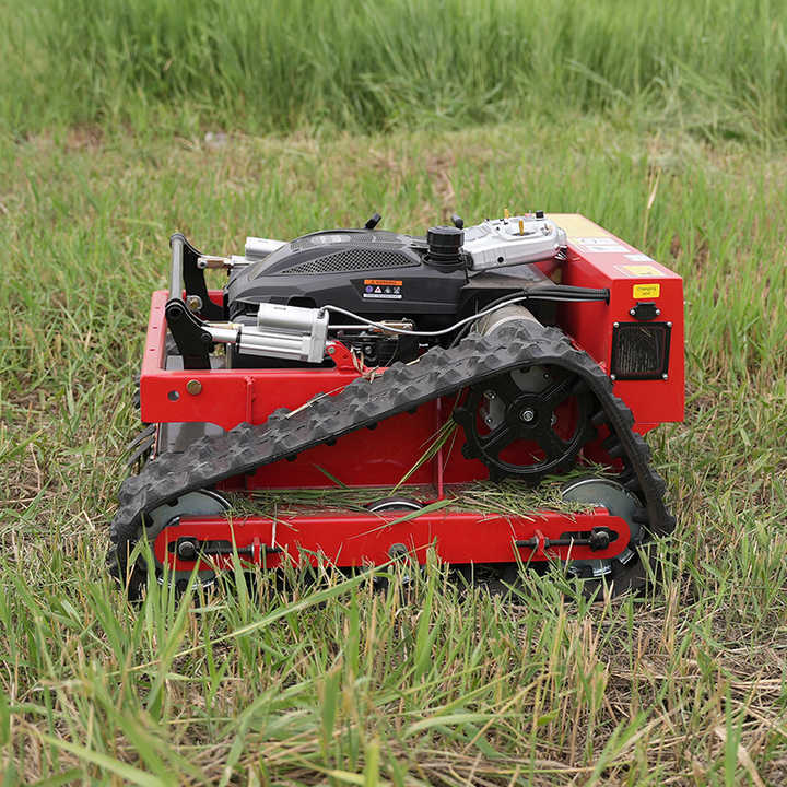 Robot de Tuns Iarbă SAAO SH-550J – 9HP, Telecomandă 680m, Șenile, Pante 45°, Tăiere Vegetație Densă [4]