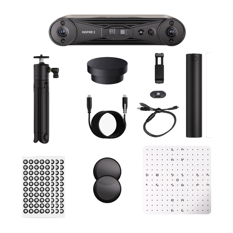 Scanner 3D Revopoint Inspire 2 Premium, precizie 0,03 mm, kit mobil [5]