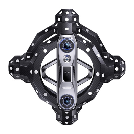 Scanner optic 3D Revopoint Trackit, precizie 0,02 mm [2]