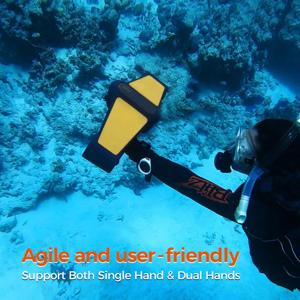 Scuter Submersibil Geneinno S1-Plus – 50m, 6,5 km/h, 60 min Autonomie, Propulsie 12 kg, Compatibil GoPro [4]