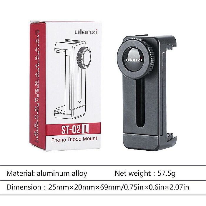 Suport aluminiu Ulanzi ST-2L pentru telefon cu patina rece [7]