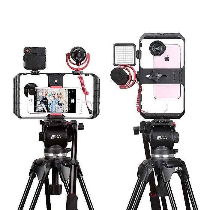 Suport stabilizator telefon U-RIG PRO pentru filmari interview, Video Rig [3]
