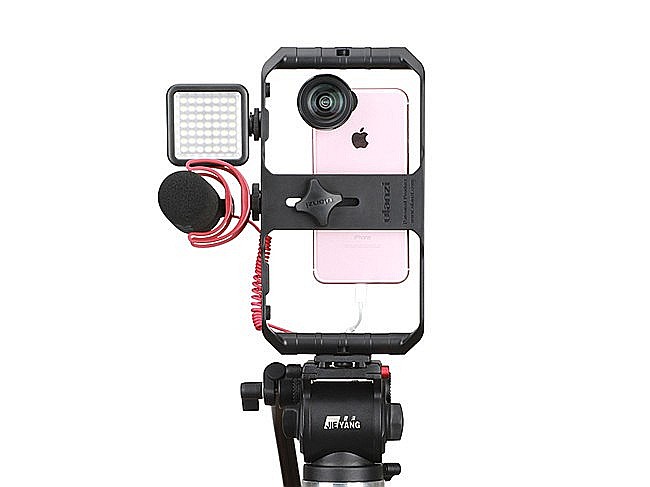 Suport stabilizator telefon U-RIG PRO pentru filmari interview, Video Rig [7]