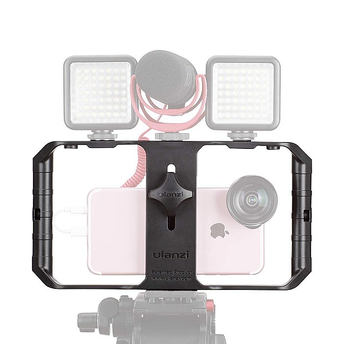 Suport stabilizator telefon U-RIG PRO pentru filmari interview, Video Rig [2]