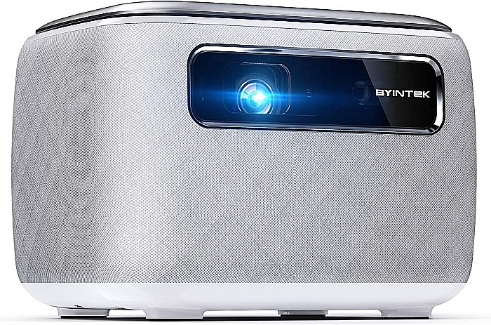 Videoproiector smart Byintek R20 PRO, portabil, 3D, 4k, 750 ANSI lumeni, Android, HDMI, 15600 mAh [2]