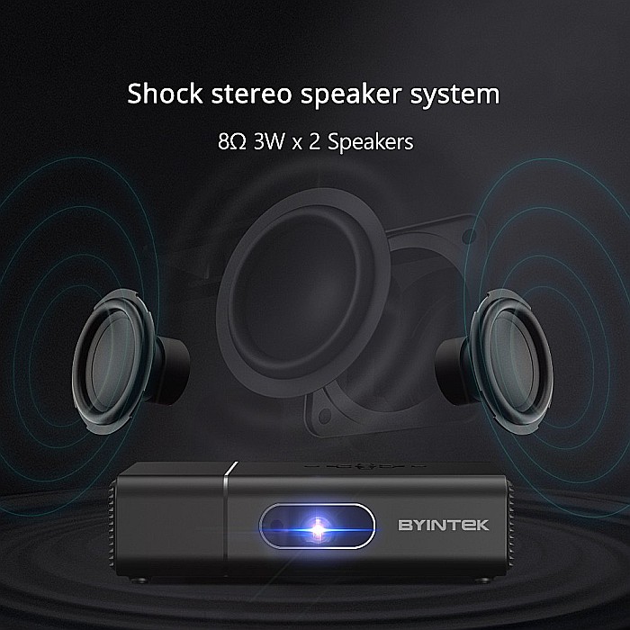 Videoproiector smart, portabil, 3D BYINTEK UFO U30 Pro, 4k, 400 ANSI lumeni, Android, HDMI [2]