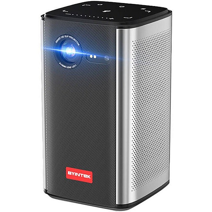 Videoproiector smart portabil, BYINTEK  P70, 380 ANSI lumeni, 4K, Android 9.0 [2]