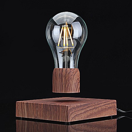 Bec Led Wireless, Lampa care pluteste prin levitatie magnetica [2]