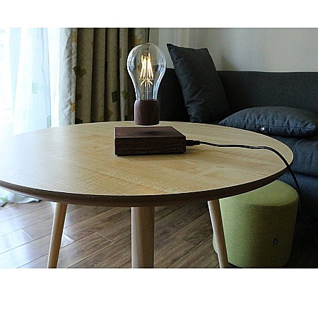 Bec Led Wireless, Lampa care pluteste prin levitatie magnetica [7]
