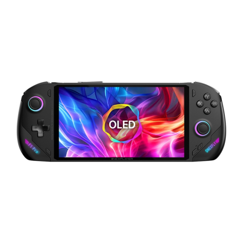 Portable Gaming Consoles - Onexplayer F1 Pro AI Portable Gaming Console – Ryzen AI HX 370, Radeon 890M, 32GB RAM, 1TB SSD, 7" OLED 144Hz, Windows 11