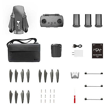 Drona Hubsan Zino Mini SE R, 249 gr, stabilizator 3 axe, Cameră 4K UHD, senzor obstacole, 10 km, GPS, 3 acumulatori [6]