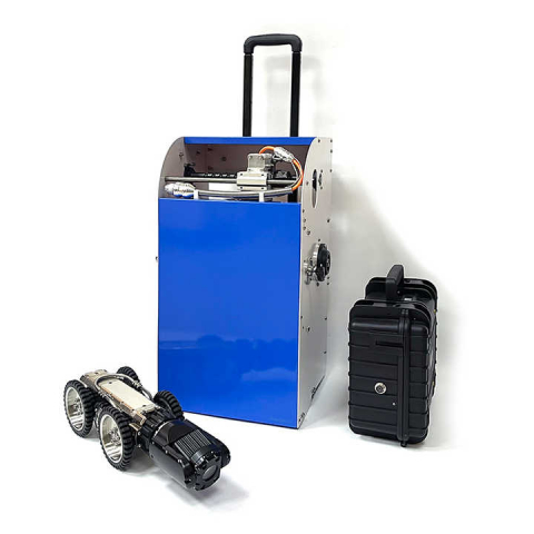 GT102BXA Robot de Inspecție Conducte | Full HD, IP68, 360° Rotire, Cablu 150m [7]