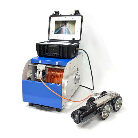 Pipeline Inspection Robots - GT102BXA Pipe Inspection Robot | Full HD, IP68, 360° Rotation, 150m Cable
