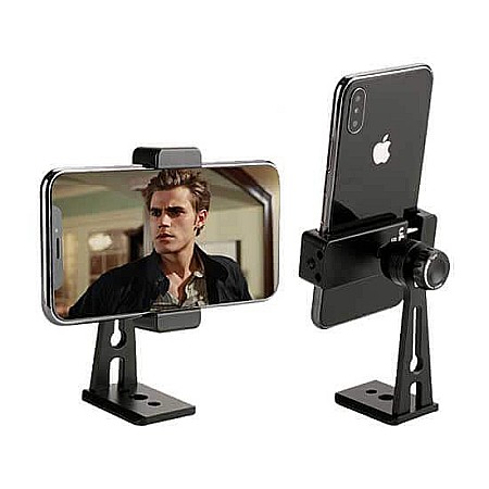 Holder rotativ ajustabil din aluminiu pentru telefoane ST-04 [1]