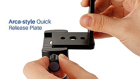 Holder rotativ ajustabil din aluminiu pentru telefoane ST-04 [4]