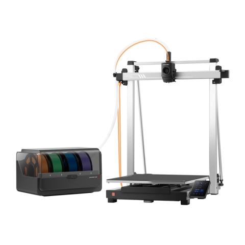 Imprimantă 3D Anycubic Kobra 3 Max cu Modul ACE Pro – Volum 420×420×500mm, Viteză 600mm/s, Auto-nivelare LeviQ 3.0, Wi-Fi, Multicolor [2]