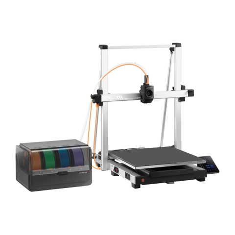 Imprimantă 3D Anycubic Kobra 3 Max cu Modul ACE Pro – Volum 420×420×500mm, Viteză 600mm/s, Auto-nivelare LeviQ 3.0, Wi-Fi, Multicolor [1]