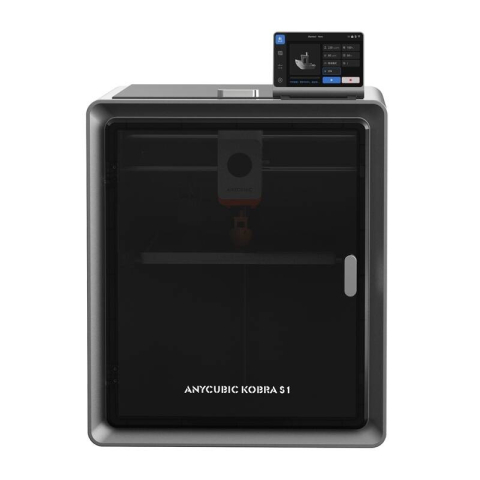 Imprimantă 3D Anycubic Kobra 3S – Volum 250×250×250 mm, Viteză 600 mm/s, Nivelare Automată, Cameră Încălzită 120°C, Duza 320°C [1]