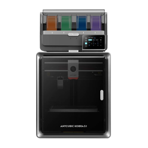 TechCraft - Anycubic Kobra 3S 3D Printer – 250×250×250 mm Build Volume, 600 mm/s Speed, Auto-Leveling, 120°C Heated Chamber, 320°C Nozzle