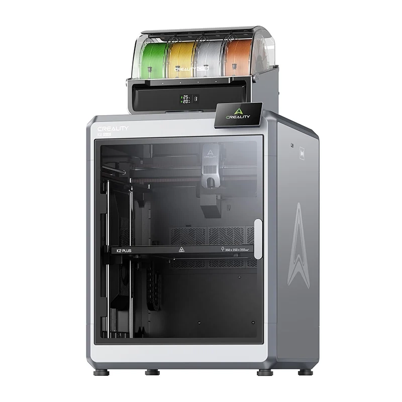 Imprimante 3D - Imprimantă 3D Creality K2 Plus Combo cu Sistem CFS, FDM, Volum 350x350x350 mm, AI Camera, Wi-Fi, 600 mm/s