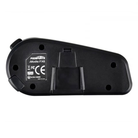 Intercom de motocicletă Fodsports FX6, Bluetooth 5.0, rază 1000m, conectare 6 utilizatori, rezistent la apă IP65 [4]