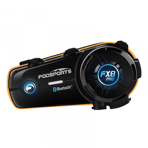 Intercom motocicletă Fodsports FX8 Pro, Bluetooth 5.0, conectare 8 rideri, rază 2000m, rezistent la apă [2]