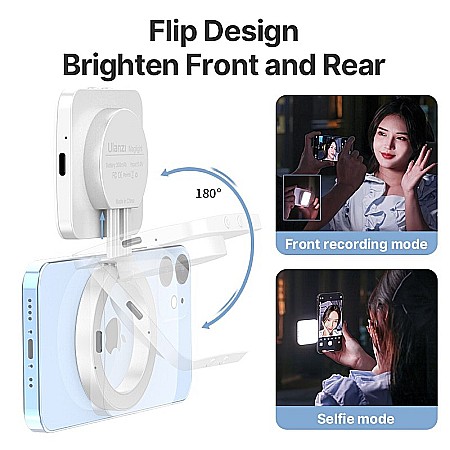 Lampa video Led Ulanzi LT010, Magsafe, Bi-Colora pentru telefoane mobile [4]