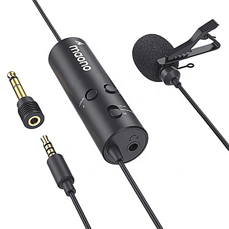 podcasts - Maono AU103 lavalier, Omnidirectional