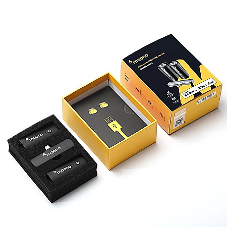 Lavaliera wireless dubla Maono WM600 B2, Sistem cu mufa Lightning [3]