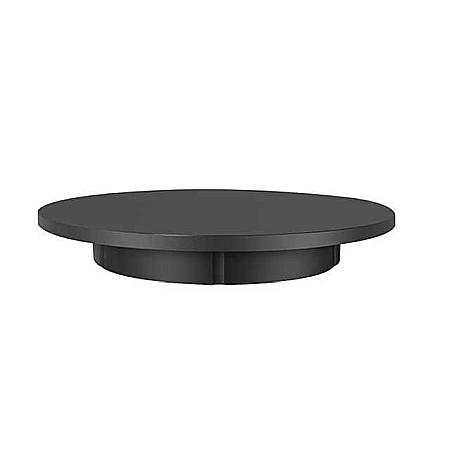 Photo studio - Motorized photo table 42 cm, Black, supported weight 100 kg, rotatable 360 degrees with remote control