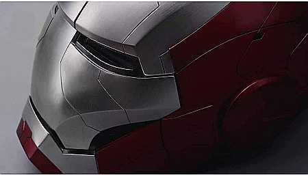Masca motorizata Iron Man MK5 1:1 cu comanda vocala, deschidere one touch, mod lupta [4]