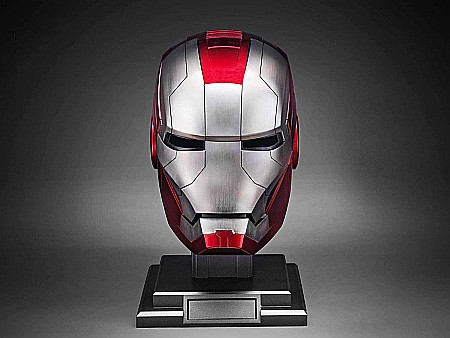 Masca motorizata Iron Man MK5 1:1 cu comanda vocala, deschidere one touch, mod lupta [6]