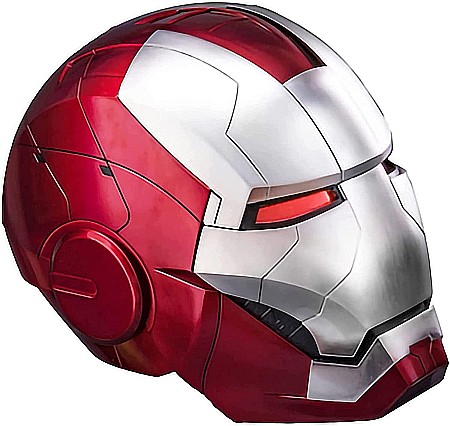 High-Tech Cosplay Equipment - Iron Man MK5 1:1 motorized mask with voice command, one touch opening, combat mode