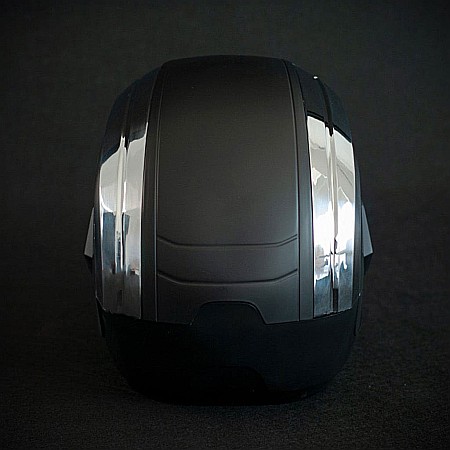 Masca motorizata Iron Man MK5 1:1 cu comanda vocala, deschidere one touch, mod lupta, Neagra [3]