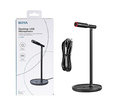 Microfon Boya BY-CM1, cardioid cu USB pentru Gaming, Streaming, Podcast [5]