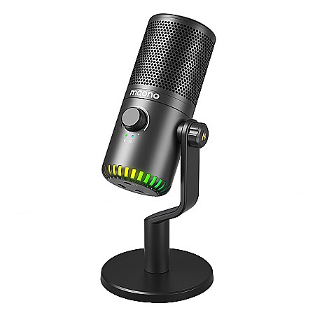 Podcast, Gaming, Vlog - Maono DM30 Gaming Microphone with programmable RGB lights, USB