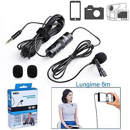 Microfon Lavaliera Boya BY-M1 [5]