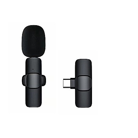 Lavaliere - Microfon Lavaliera Omnidirectional Wireless K1, mufa Lightning compatibil Iphone, Xiaokoa