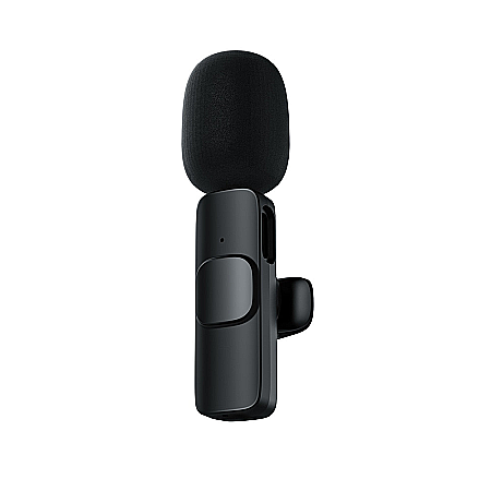 Microfon Lavaliera Omnidirectional Wireless K1, mufa Lightning compatibil Iphone, Xiaokoa [1]