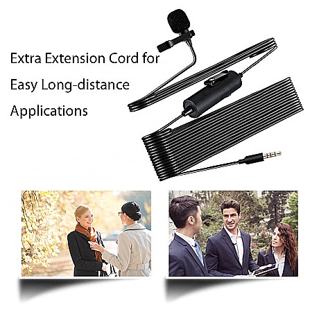 Microfon Lavaliera Stereo, Maono AU100, Omnidirectional [1]