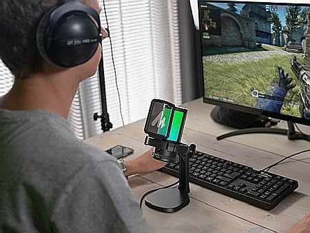 Microfon profesional de Gaming Maono DM20 cu lumini RGB programabile, Cardioid , USB [7]