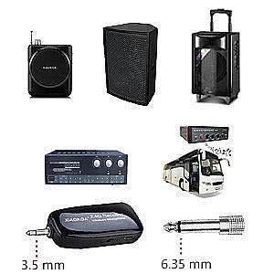 Microfon wireless Xiaokoa N80B tip casca, 2.4G, negru [2]