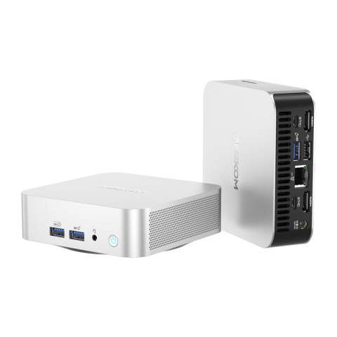 Mini PC & NUC - Mini PC GEEKOM A6, Ryzen 7 6800H, 16 GB RAM, SSD 1 TB, Windows 11 Pro