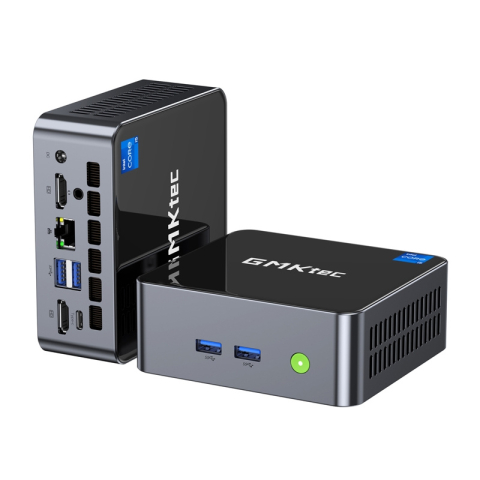 Mini PC & NUC - Mini PC GMKtec M3, i5-12450H, 16 GB RAM, SSD 512 GB, Windows 11 Pro