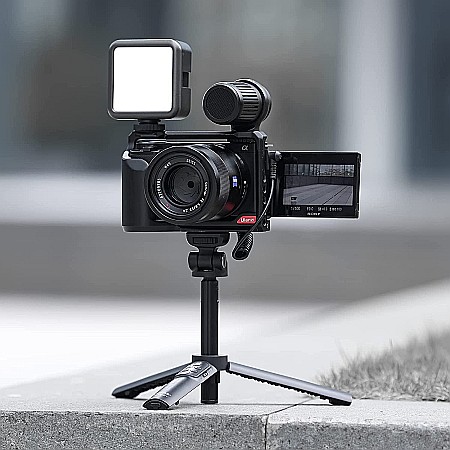 Mini trepied cu telecomanda Ulanzi RMT-01, filet, selfie stick pentru camere si telefoane [4]
