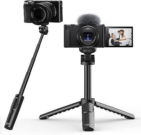 Mini trepied cu telecomanda Ulanzi RMT-01, filet, selfie stick pentru camere si telefoane [3]