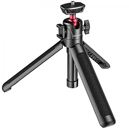 Mini trepied Ulanzi MT-16 cu filet si coldshoe, selfie stick si trepied pentru camere si telefoane [2]