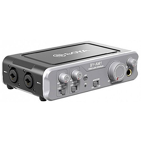 podcasts - Audio mixer BOYA BY-AM1 with two USB channels